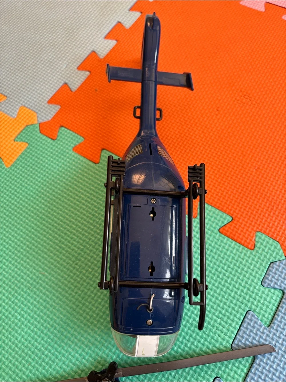 NYPD Blue & White Rescue Helicopter Toy